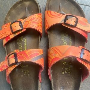 Orange Papillio by Birkenstock